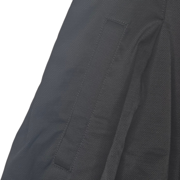 Cynthia Steffe Black Retro Pique Knit Ruffle Trim A Line Skirt Size 6 - Picture 4 of 8